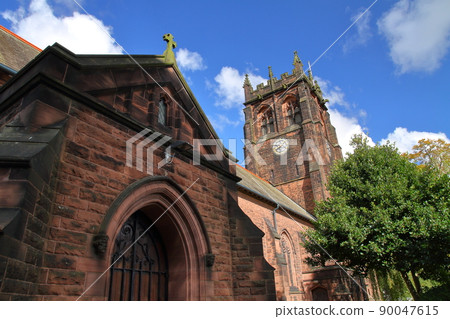 Liverpool Woolton, England St. Peter's Church where John Lennon and Paul McCartney met for the first time Liverpool Woolton, England St. Peter's Church where John Lennon and Paul McCartney met for the first time 90047615
