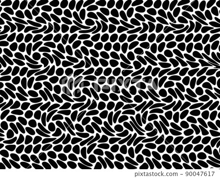 Vector optical illusion with black and white lines Vector optical illusion with black and white lines 90047617