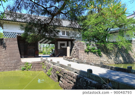 Landscape of Shibata Castle 90048793