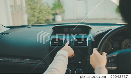 Hazard lamp 90048887