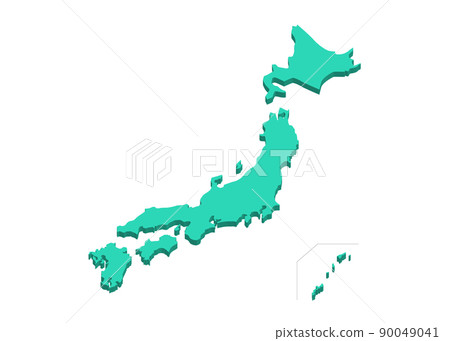 三維日本地圖 90049041