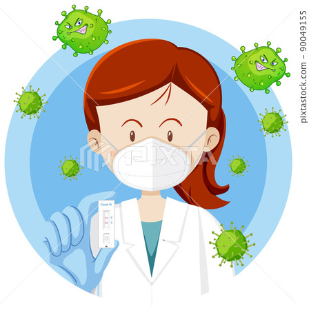 Covid 19 testing with antigen test kit Covid 19 testing with antigen test kit 90049155