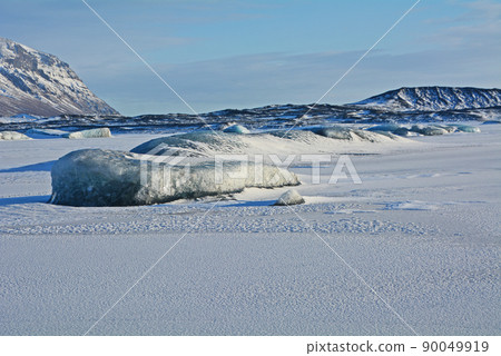 冰島瓦特納國家公園斯卡夫塔冰川 90049919