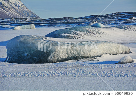 冰島瓦特納國家公園斯卡夫塔冰川 90049920