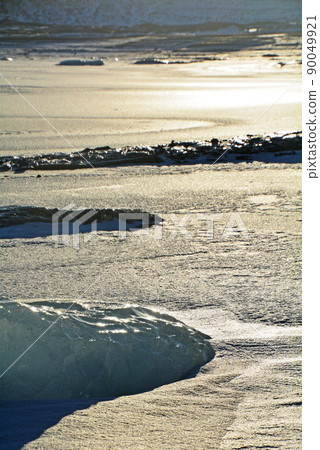 Glacier in Skaftafell, Vatnajokull National Park, Iceland 90049921