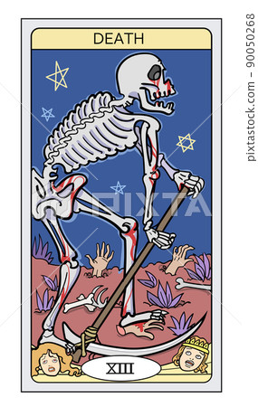 塔羅牌-死神-死亡 塔羅牌-死神-死亡 90050268