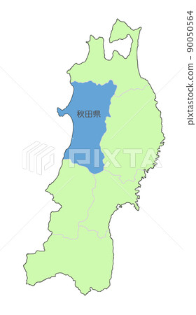 事發地圖(黑圖)秋田縣東北地區 事發地圖(黑圖)秋田縣東北地區 90050564