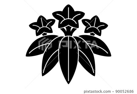 Japanese family crest Sasa Ryuji 90052686