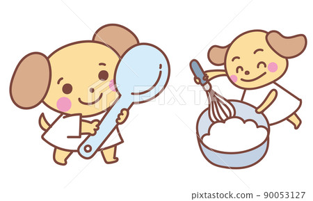 Cooking dog Cooking dog 90053127