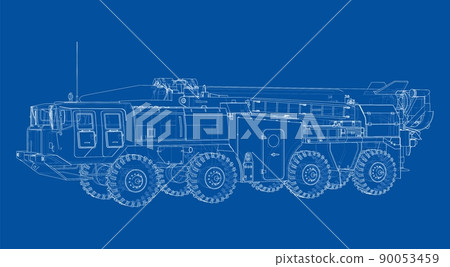 Army Rocket artillery system. Military concept 90053459