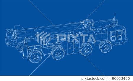Army Rocket artillery system. Military concept 90053460