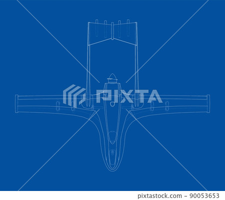 Military Predator Drone. Vector 90053653