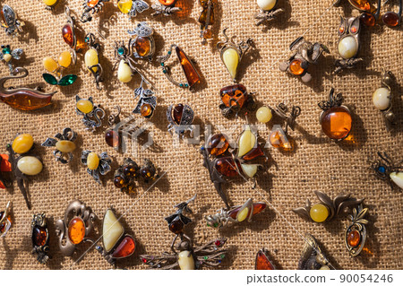 Jewelry with amber. Souvenirs of Kaliningrad 90054246