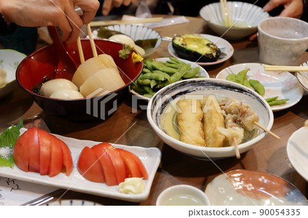 Japanese izakaya oden 90054335