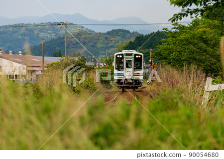 靜岡縣福井市河江天龍濱名湖鐵路和沿線風景 90054680
