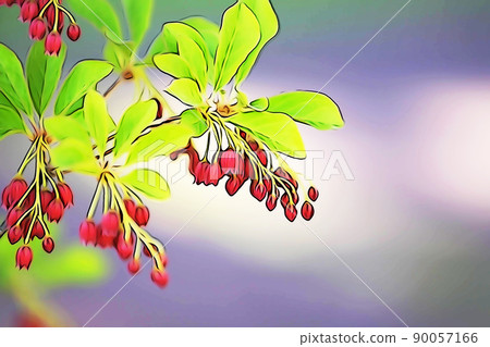 Pastel-like "Sarasado Dantsutsuji" illustration image Pastel-like "Sarasado Dantsutsuji" illustration image 90057166