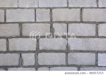 Texture brick and block masonry walls with plaster 90057253