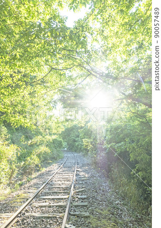 Abandoned line trace: Fresh green and sunbeams walk (former Kyukokutetsu Kurayoshi Line) Abandoned line trace: Fresh green and sunbeams walk (former Kyukokutetsu Kurayoshi Line) 90057489
