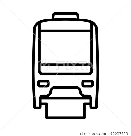 Monorail Icon Monorail Icon 90057553