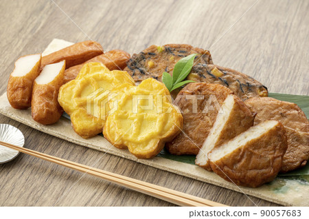 Satsuma-age on a plate Satsuma-age on a plate 90057683