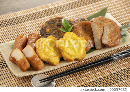Satsuma-age on a plate Satsuma-age on a plate 90057685