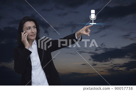 Technology communication online concept Technology communication online concept 90057738