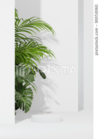 Summer podium, exhibition mock-up, display podium Summer podium, exhibition mock-up, display podium 90058060