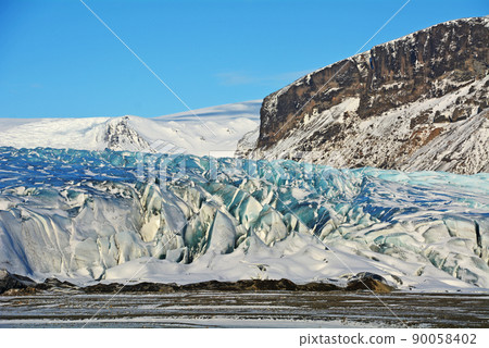 冰島瓦特納國家公園斯卡夫塔冰川 90058402