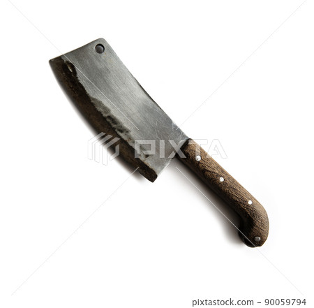 Old kitchen knife for meat 90059794