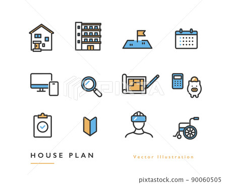 為家庭/家庭購買設置的圖標 90060505