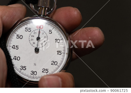 Measured with a stopwatch 90061725