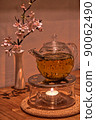 Sakura and herbal tea ② 90062490
