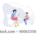 Psychotherapy counseling for child concept. Family psychology. 90063356