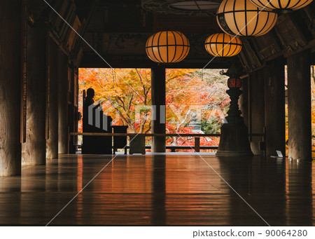 Autumn Hase-dera (Sakurai City, Nara Prefecture) 90064280