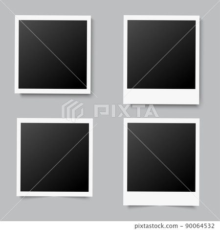 Photo frame mockup design. Vector Photo frame mockup design. Vector 90064532