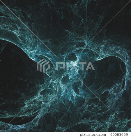 Abstract neural connections background, futuristic style concept illustration 90065669