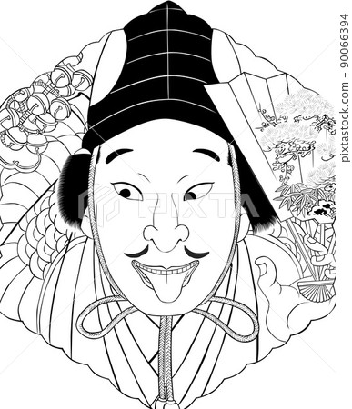 Ukiyo-e Kabuki actor No. 99 90066394