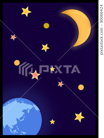 Starry sky poster 90066424