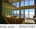 View from the living room of a house on the beach View from the living room of a house on the beach 90067084