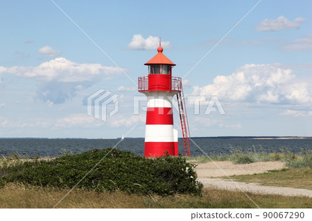 The lighthouse of Oddesund in Denmark 90067290