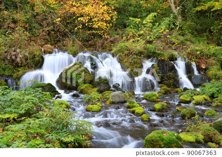Kyogoku Town Fukidashi Park Waterfall 90067363