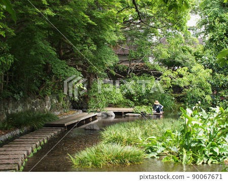 The Genbei River overflows with spring water The Genbei River overflows with spring water 90067671