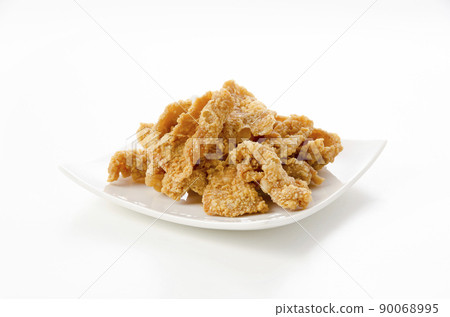 Crisp fried chicken skin 90068995