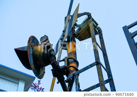 東京市場線銀座僅剩的鐵路道口信號 90071680