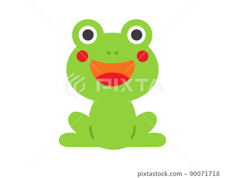 Illustration of a tree frog character 90071718