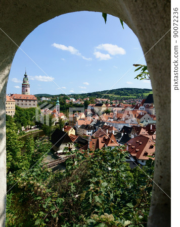 The skyline of Cesky Krumlov The skyline of Cesky Krumlov 90072236