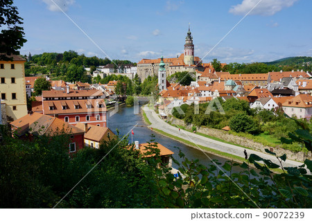 The skyline of Cesky Krumlov The skyline of Cesky Krumlov 90072239
