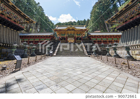 Yashamon Gate of Daiyuin Temple 90072661