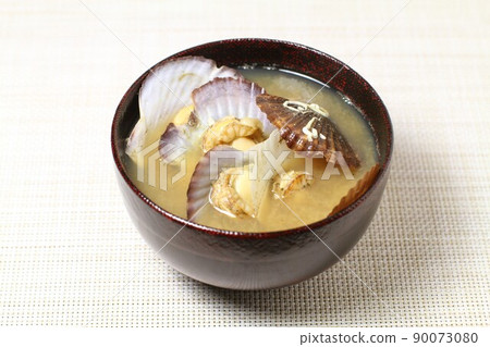 Miso soup of scallop fry 90073080