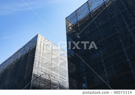 Construction site of collective housing 90073314
